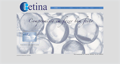 Desktop Screenshot of betinaplasticos.com.br