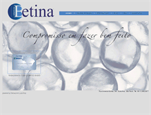 Tablet Screenshot of betinaplasticos.com.br